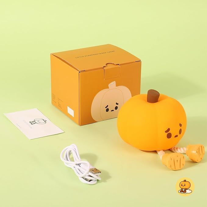 SpookyLamp: Lámpara Calabaza de Silicona