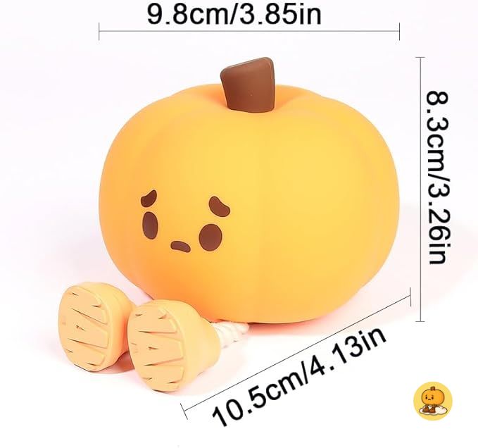 SpookyLamp: Lámpara Calabaza de Silicona